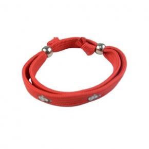 Tubular Wristband with Beads