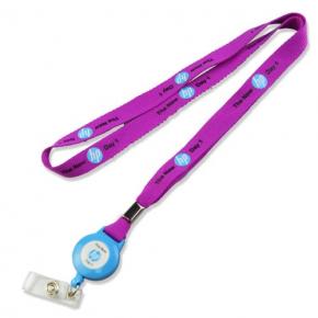 Lanyard with Retractable Badge Reel