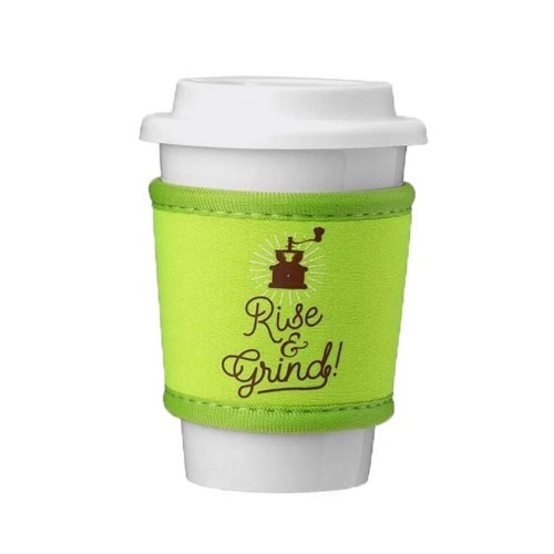 Logo Coolie Cup Holder Sleeve Fitting Plastic Cups