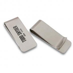 Blank Silver Stainless Steel Metal Money Clip