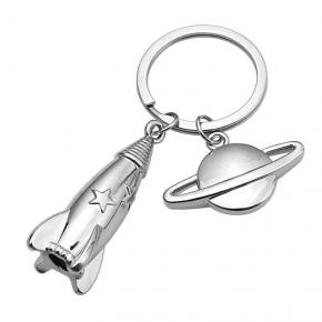 Astronaut Keychain Rocket Spaceship Mars Planets