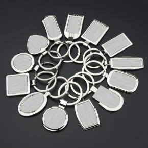Blank Custom Key Chain in multiple shapes