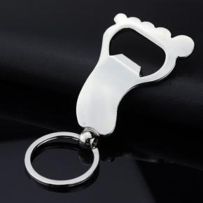Foot Shape Bottle Opener Key Chain