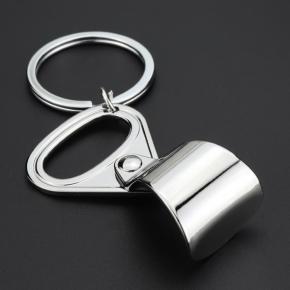 Custom blank beer pull can ring bottle opener for keychain