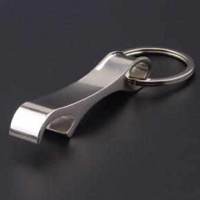 customized LOGO metal keychain small bottle opener keychain