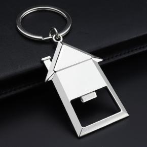 metal bottle opener house shape