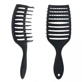 Detangling Wet Boar Bristle Flexible Paddle Hair Brush