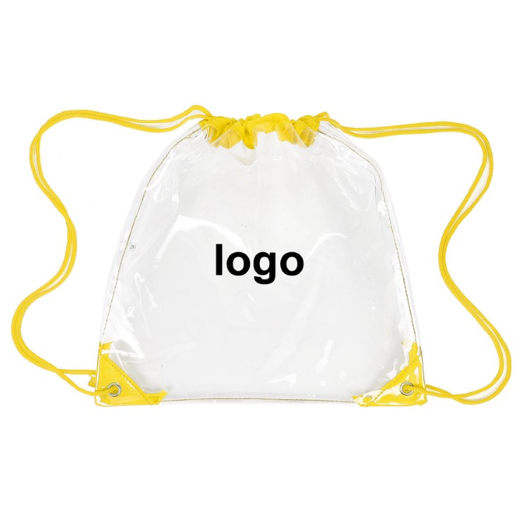Clear Drawstring Backpack