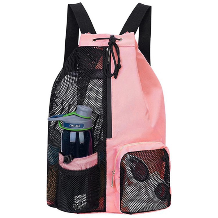 Mesh Drawstring Backpack