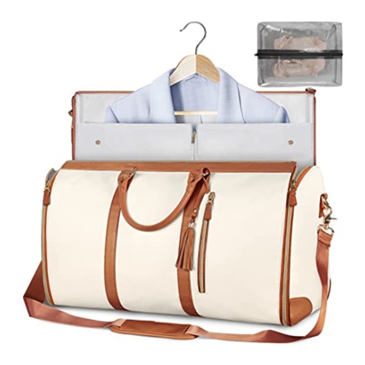 Garment Duffel Bag With Shoulder Strap