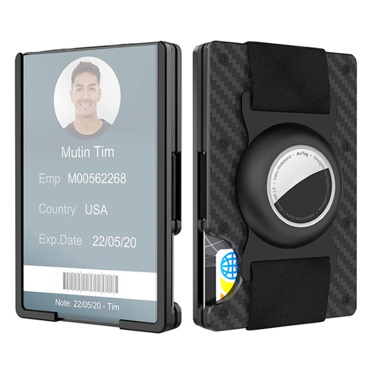RFID Blocking Card Holder With Air Tag