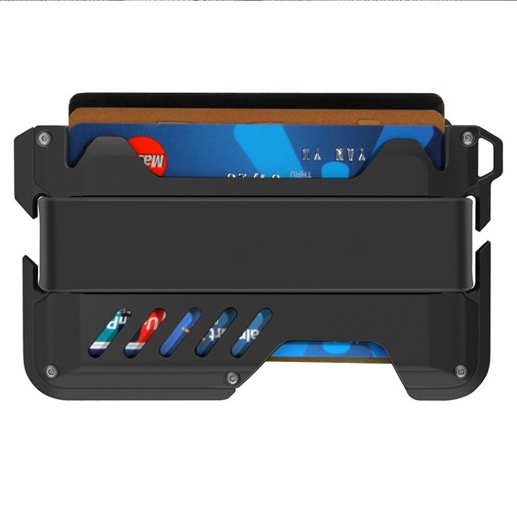 RFID Blocking Anti Scan Metal Card Holder