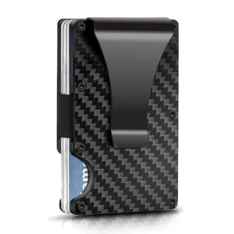 Aluminum Alloy RFID Blocking with Metal Money Clip