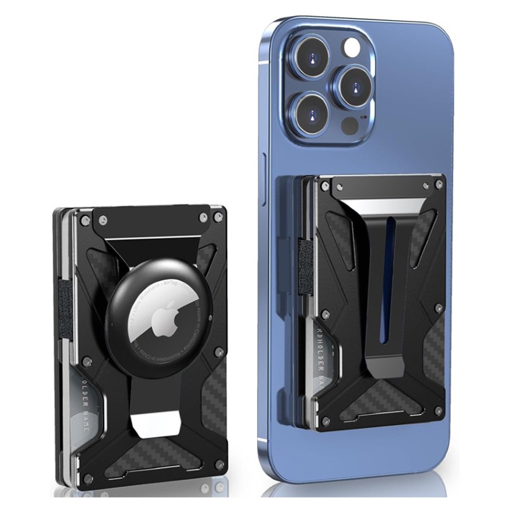 Card Case for AirTag RFID Blocking Credit Card Holder