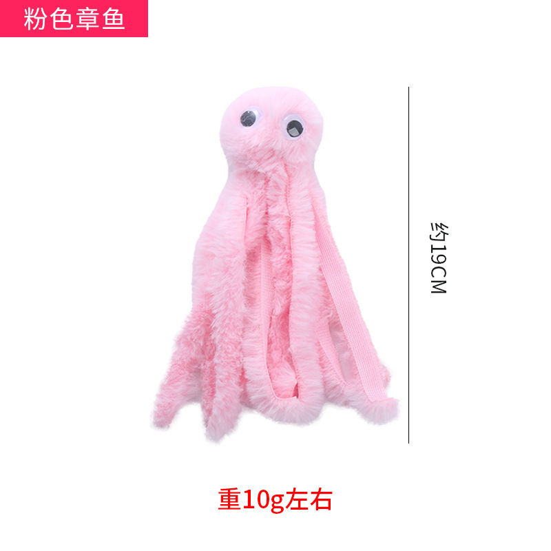 Interactive Cat Plush Toys with Catnip