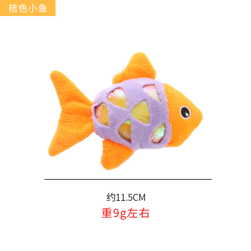 Cat Toy Fish Shape Chew Toy